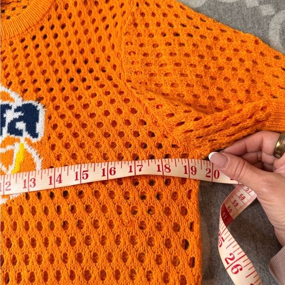 Orange Fanta Knit Fanta Shirt - Picture 6 of 7